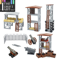 Military Base Barbed Wire Fence 30104 92338 For LEGO Building Blocks Brick Toy - Minifigure -  - The Drift Art Co.