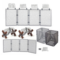 Military Base Barbed wire Fence Army Isolation Figures Building Blocks Toy DIY - Minifigure -  - The Drift Art Co.