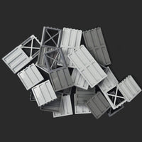 Military House Parts 23405 64448 Fence 1x6x5 Girder Figures Building Blocks Toy - Minifigure -  - The Drift Art Co.