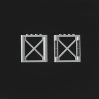 Military House Parts 23405 64448 Fence 1x6x5 Girder Figures Building Blocks Toy - Minifigure -  - The Drift Art Co.