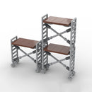 Military Sentry Tower Shelf w Stairs army For LEGO Building Blocks Brick Toy DIY - Minifigure -  - The Drift Art Co.