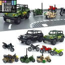 Military Vehicle Car Truck SUV Motorcycle Bike For Building Blocks Brick Toy DIY - Minifigure -  - The Drift Art Co.