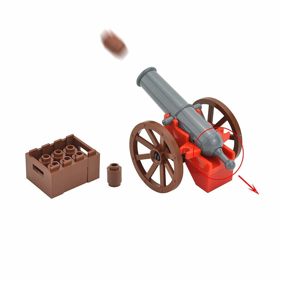 Military Weapon Gun Rifle Cannon Fort Bomb 2527 Building Blocks Toy DIY - Minifigure -  - The Drift Art Co.
