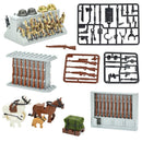 Military Weapon Gun Rifle Rack Cargo Horses Building Blocks Brick Set Toy DIY - Minifigure -  - The Drift Art Co.