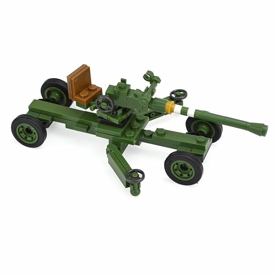 Military Weapon Gun WW2 Gun Cannon German Soviet Soldier Building Blocks Toy DIY -  - The Drift Art Co.