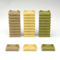 Oil Drum Sandbags War Swat Army WW2 Soldier Figures Building Blocks Toy DIY - Minifigure -  - The Drift Art Co.