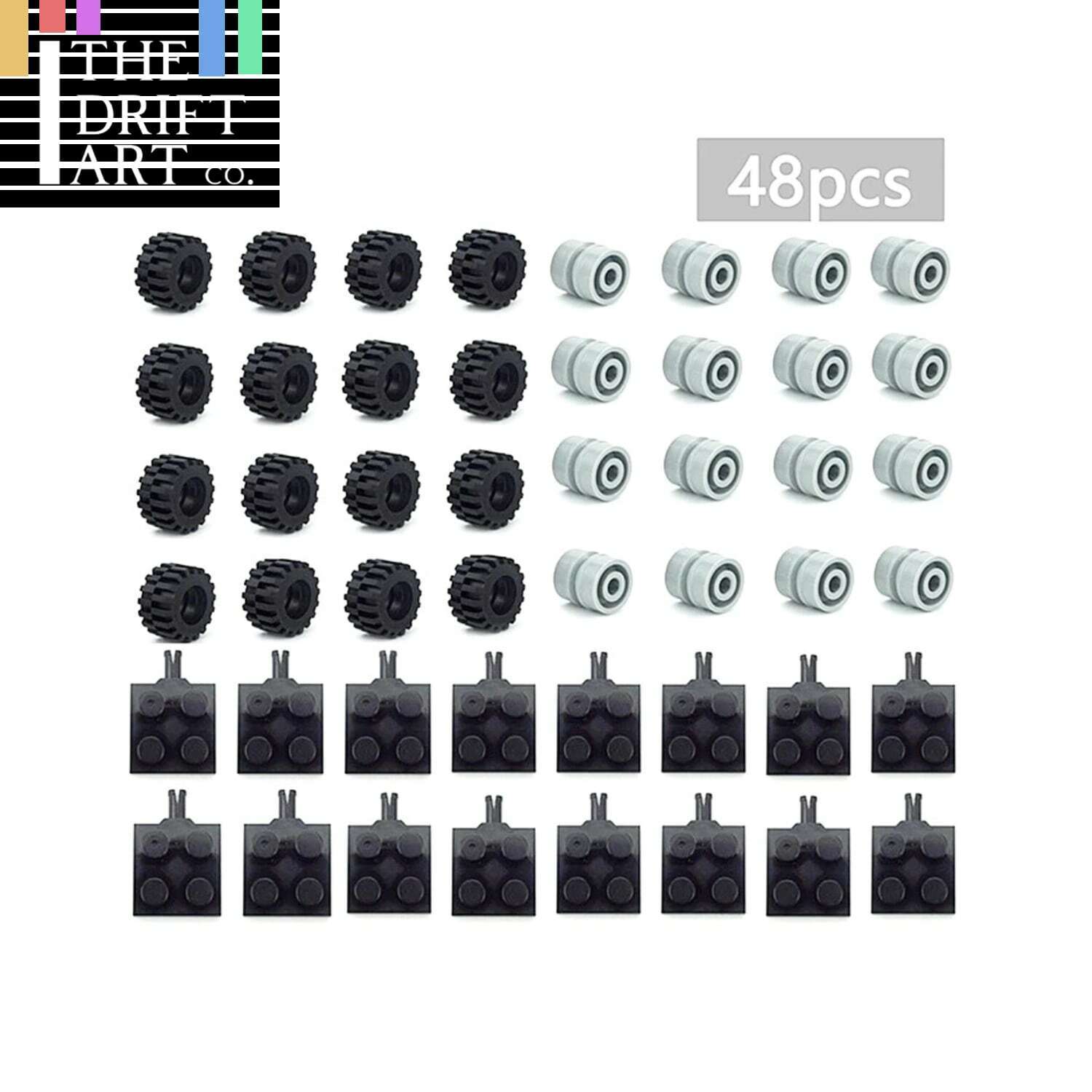 Parts City Classic Cars Wheel shaft for Lego Kits Building Blocks Model Sets DIY - LEGO (R) Bricks, Pieces & Parts -  - The Drift Art Co.