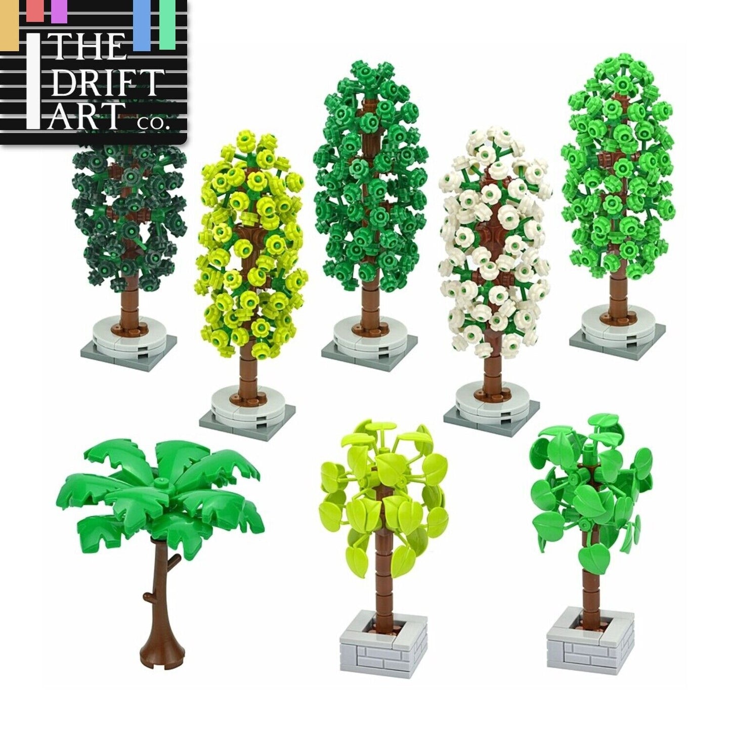 Plant Pine Spruce Tree 3778 Parts for Lego Sets Building Blocks Sets DIY -  - The Drift Art Co.