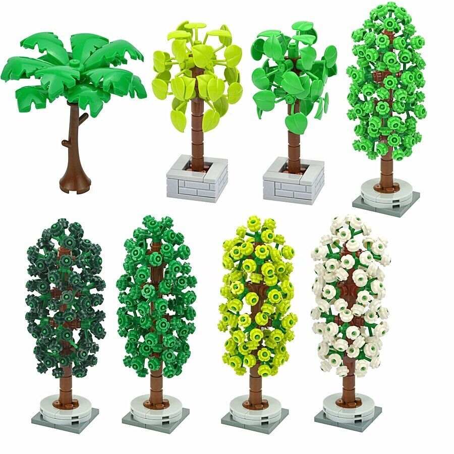 Plant Pine Spruce Tree 3778 Parts for Lego Sets Building Blocks Sets DIY - LEGO (R) Bricks, Pieces & Parts -  - The Drift Art Co.