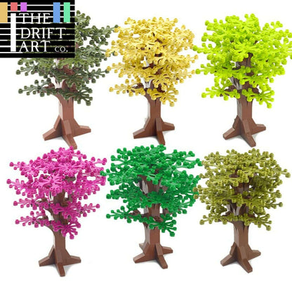 Plant Tree Leaf Flower Parts for Lego Sets 30176 3741 Building Blocks Sets DIY -  - The Drift Art Co.