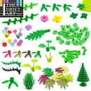 Plant Tree Leaf Flower Parts for Lego Sets 30176 3741 Building Blocks Sets DIY | The Drift Art Co. 1