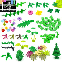 Plant Tree Leaf Flower Parts for Lego Sets 30176 3741 Building Blocks Sets DIY | The Drift Art Co. 1
