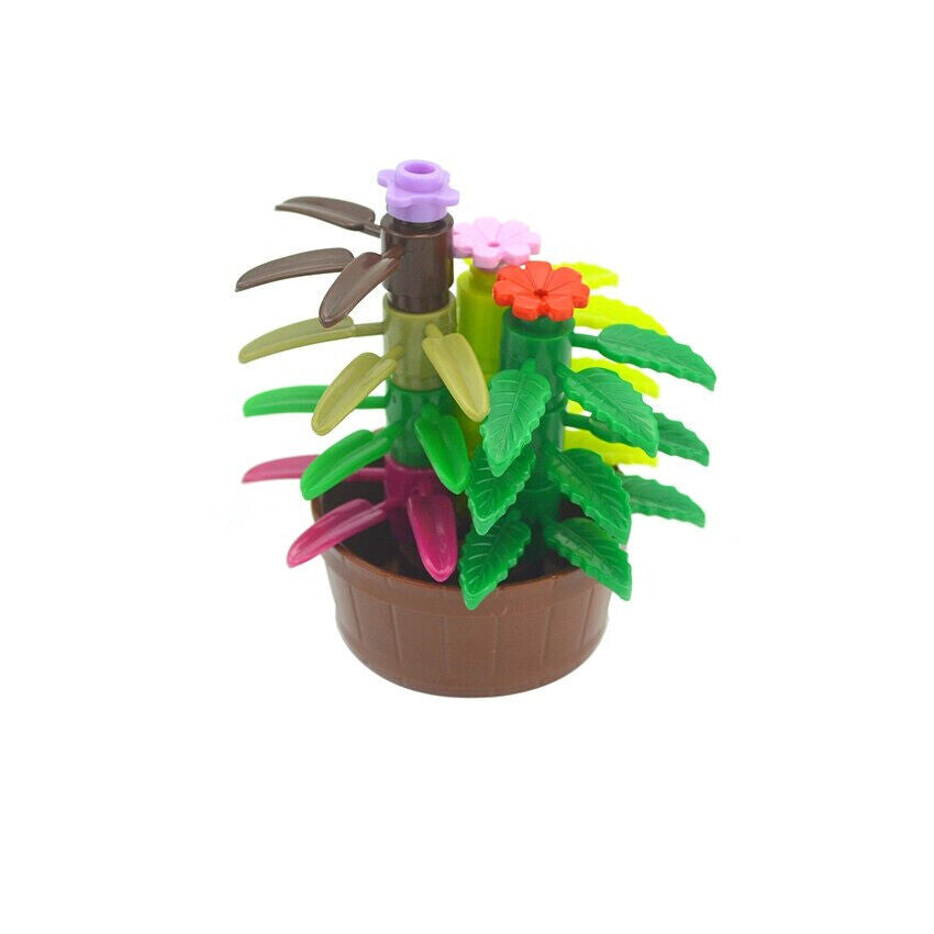 Plant Tree Leaf Flower Parts for Lego Sets 30176 3741 Building Blocks Sets DIY - The Drift Art Co.