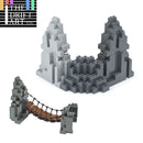 Rockery Mound Rock MOC Parts for Lego Sets Castle Garden Building Block Sets DIY - LEGO (R) Bricks, Pieces & Parts -  - The Drift Art Co.
