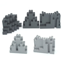 Rockery Mound Rock MOC Parts for Lego Sets Castle Garden Building Block Sets DIY - LEGO (R) Bricks, Pieces & Parts -  - The Drift Art Co.