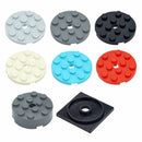 Round Plate 4 x 4 with Pin Hole 60474 87081 61485 Brick Building Blocks Sets - LEGO (R) Bricks, Pieces & Parts -  - The Drift Art Co.
