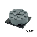 Round Plate 4 x 4 with Pin Hole 60474 87081 61485 Brick Building Blocks Sets - LEGO (R) Bricks, Pieces & Parts -  - The Drift Art Co.