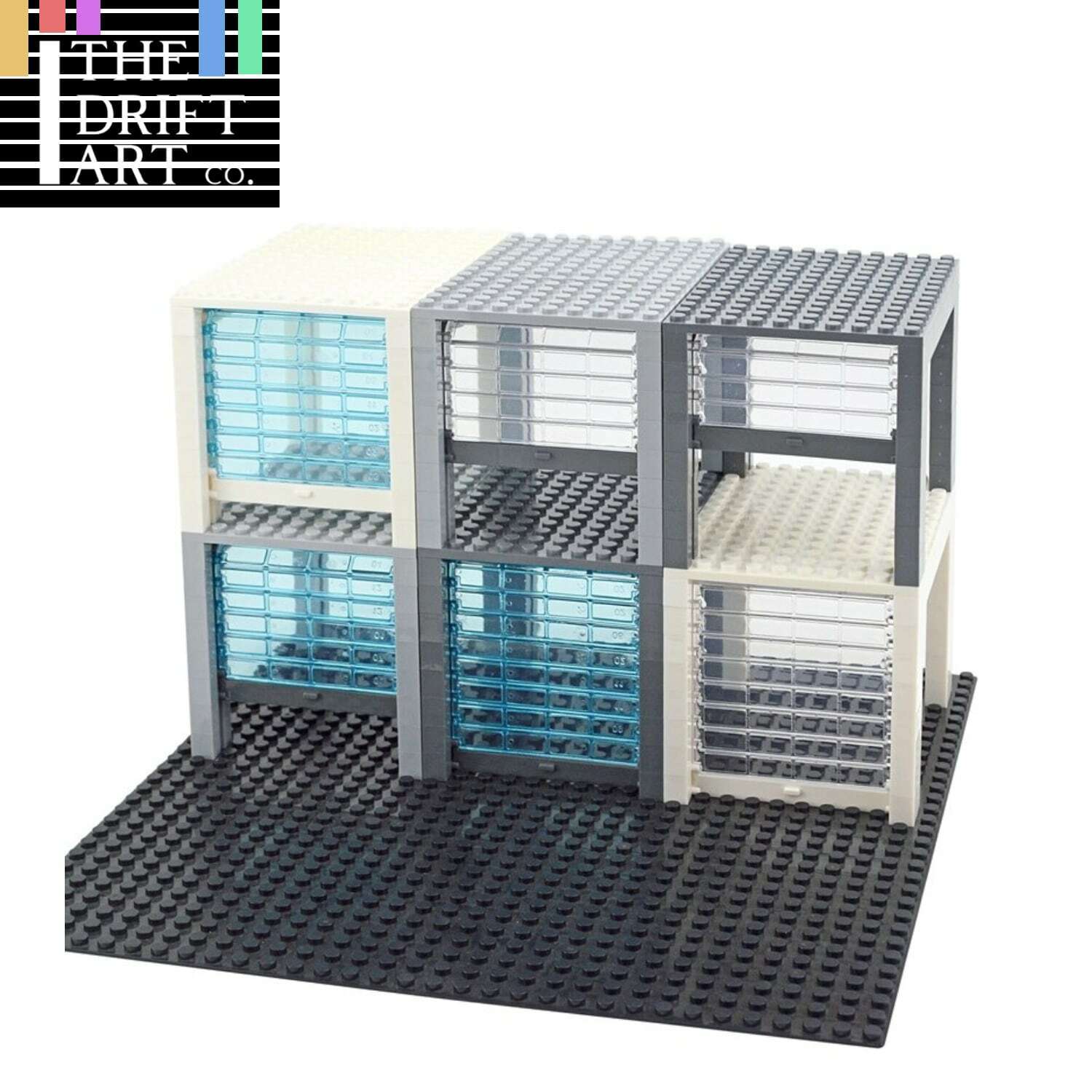 Stackable Car Rolling gate Garage Door Parts for Lego Building Block Sets DIY -  - The Drift Art Co.