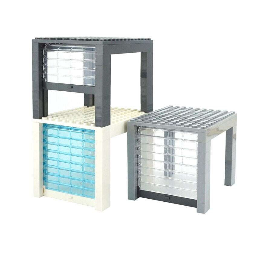 Stackable Car Rolling gate Garage Door Parts for Lego Building Block Sets DIY - LEGO (R) Bricks, Pieces & Parts -  - The Drift Art Co.