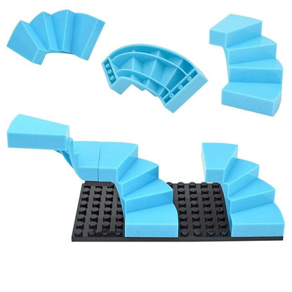 Staircase Stairs 6x6x4 28466 MOC City for Lego Kits Building Block Brick Set DIY -  - The Drift Art Co.#variant_sku#