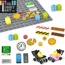 Stroller Baby Computer Phone Clock Pizza City for Lego Building Blocks Sets DIY - LEGO (R) Bricks, Pieces & Parts -  - The Drift Art Co.