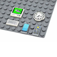Stroller Baby Computer Phone Clock Pizza City for Lego Building Blocks Sets DIY - LEGO (R) Bricks, Pieces & Parts -  - The Drift Art Co.