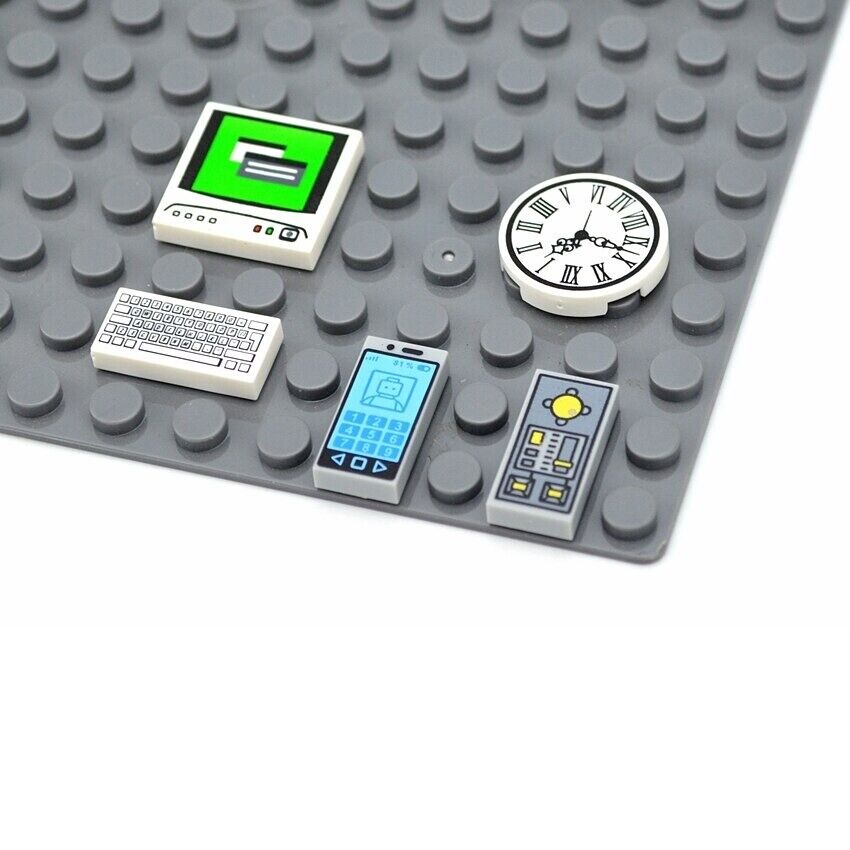 Stroller Baby Computer Phone Clock Pizza City for Lego Building Blocks Sets DIY - LEGO (R) Bricks, Pieces & Parts -  - The Drift Art Co.