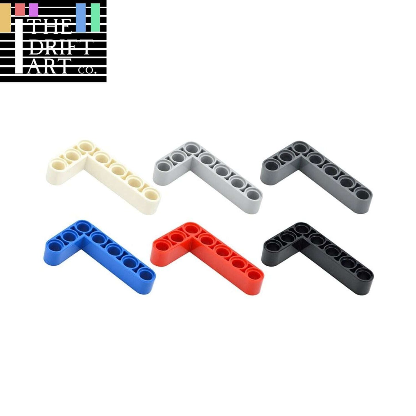 Tech 3x5 L-Shape Arm 32526 Parts for Lego Kit beam Liftarm Building Block Sets -  - The Drift Art Co.