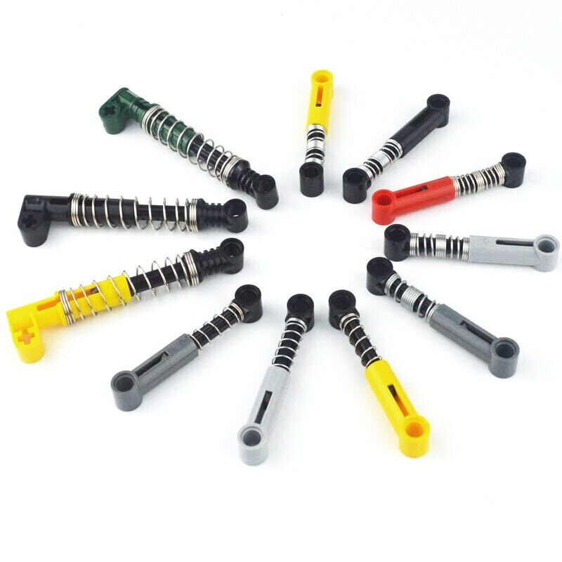 Tech Hard Spring Shock Absorber Building Blocks Bricks Toy DIY - Various colors -  - The Drift Art Co.