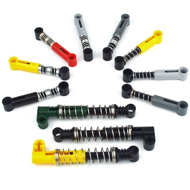 Tech Hard Spring Shock Absorber Building Blocks Bricks Toy DIY - Various colors -  - The Drift Art Co.