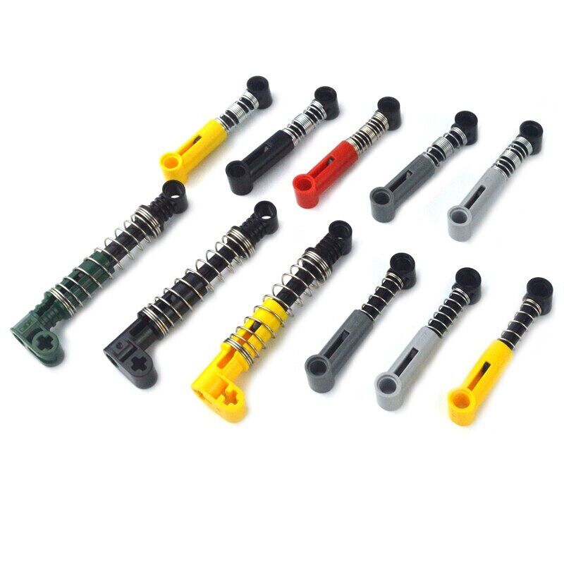 Tech Hard Spring Shock Absorber Building Blocks Bricks Toy DIY - Various colors -  - The Drift Art Co.