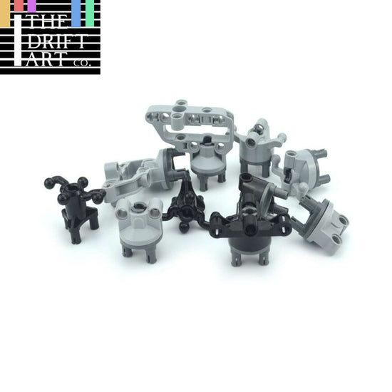 Technic 4pcs Suspension Steering Hub Axle for Lego Kit Building Blocks Sets DIY