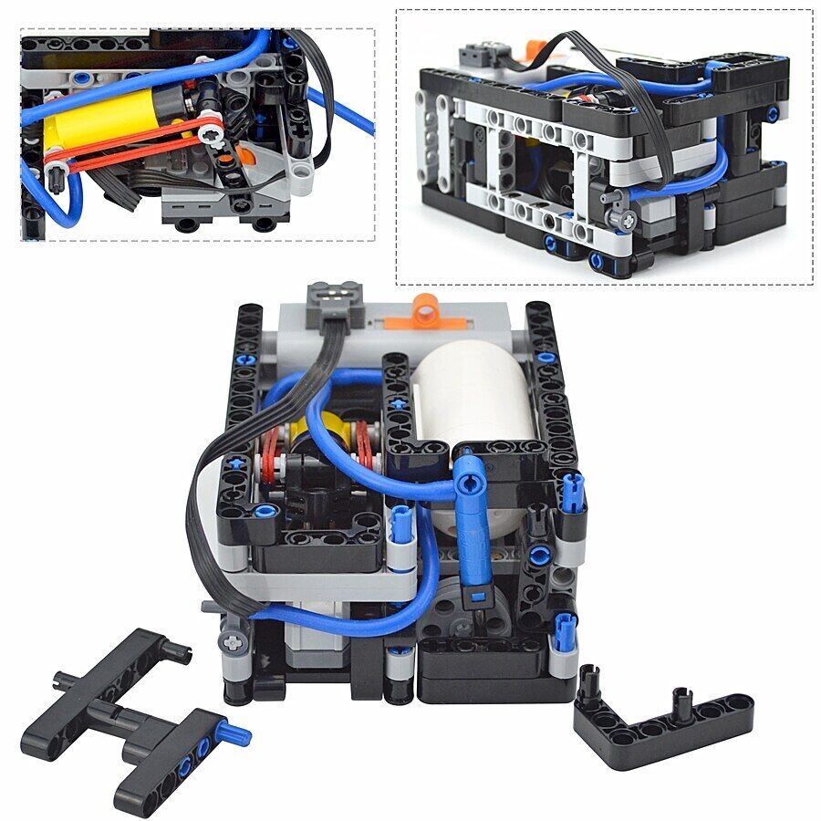 Technic Auto Electric Compressor Pneumatic pump for Lego Building Blocks Sets -  - The Drift Art Co.#variant_sku#