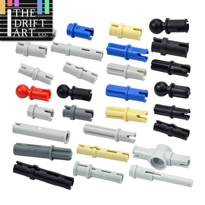 Technic Bulk Pin Peg Axle Connectors 2780 3673 for Lego Kit Building Blocks Set -  - The Drift Art Co.