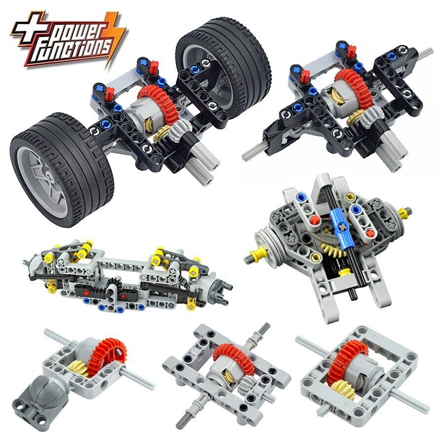 Technic Differential Gears 6573 62821 MOC for Lego Kit Building Block Bricks Set -  - The Drift Art Co.