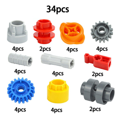 Technic Driving Clutch Shift Gear 6542 1894 for Lego Kit Building Blocks Set DIY -  - The Drift Art Co.