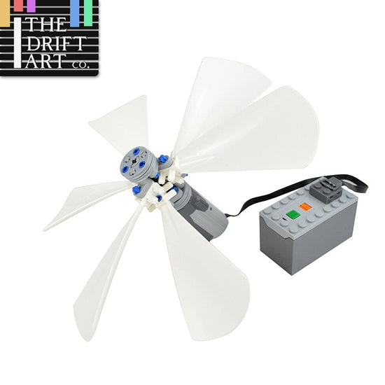 Piezas de hélice de ventilador de viento Technic EV3 89509 para kit de construcción Lego, juego de bloques de construcción DIY