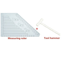 Technic Measuring Ruler Plastic Measuring Board Tool for Building Blocks Set DIY - LEGO (R) Bricks, Pieces & Parts -  - The Drift Art Co.