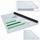 Technic Measuring Ruler Plastic Measuring Board Tool for Building Blocks Set DIY - LEGO (R) Bricks, Pieces & Parts -  - The Drift Art Co.