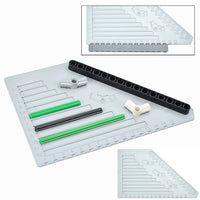 Technic Measuring Ruler Plastic Measuring Board Tool for Building Blocks Set DIY - LEGO (R) Bricks, Pieces & Parts -  - The Drift Art Co.