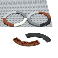 Technic Part for Lego Kit 27507 Flat Tile Curved Panel 4x4  Building Blocks Set - LEGO (R) Complete Sets & Packs -  - The Drift Art Co.