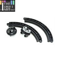 Technic Parts Bottom Top gear Rack 11x11 99009 99010 Building Blocks Bricks DIY - Minifigure -  - The Drift Art Co.