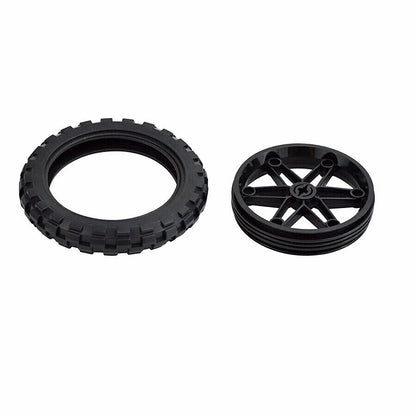 Technic Parts for Lego Kit Motorcycle Tire Wheel Hub Building Blocks Model Sets -  - The Drift Art Co.