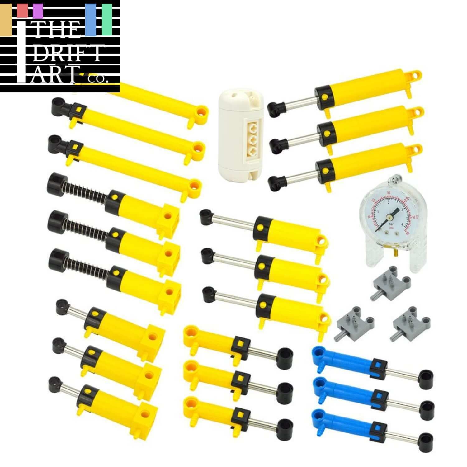 Technic Parts for Lego Kit Pneumatic pump Small 6L V2 19476 Building Blocks Sets -  - The Drift Art Co.