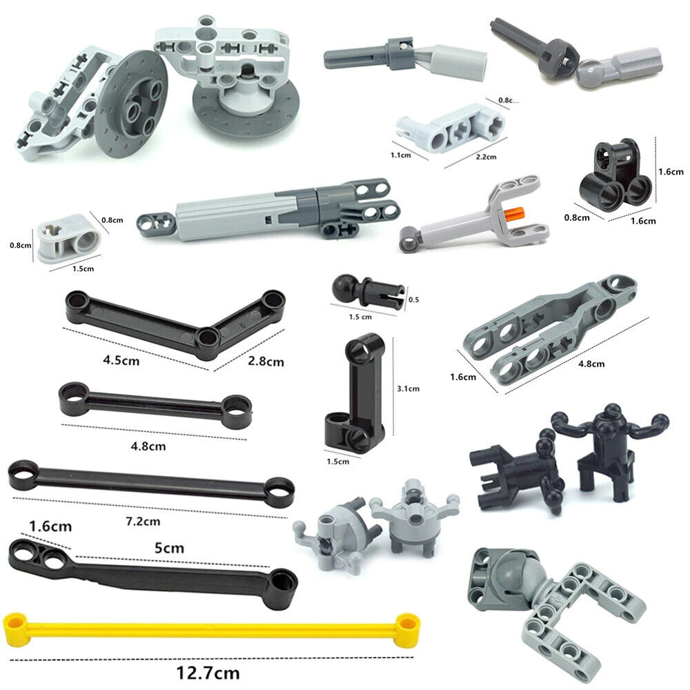 Technic Parts for Lego Kits Suspension Mechanical Shock Building Blocks Sets DIY -  - The Drift Art Co.