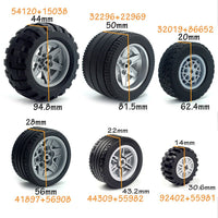 Technic Parts for Lego Kits Tire Wheel Hub RC Car Building Blocks Model Sets DIY - LEGO (R) Bricks, Pieces & Parts -  - The Drift Art Co.