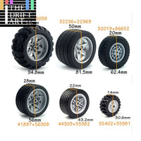Technic Parts for Lego Kits Tire Wheel Hub RC Car Building Blocks Model Sets DIY - LEGO (R) Bricks, Pieces & Parts -  - The Drift Art Co.