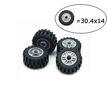 Technic Parts for Lego Kits Tire Wheel Plate Shaft Car Building Blocks Model Set -  - The Drift Art Co.#variant_sku#