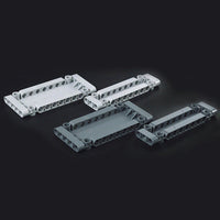 Technical Parts Flat Panel Plate 1X3X11 64782 MOC Building Blocks Brick Toy DIY - Minifigure -  - The Drift Art Co.