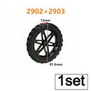 Tire Wheel Car Motorcycle Technic Parts for Lego  Building Blocks Model Sets DIY - LEGO (R) Bricks, Pieces & Parts -  - The Drift Art Co.